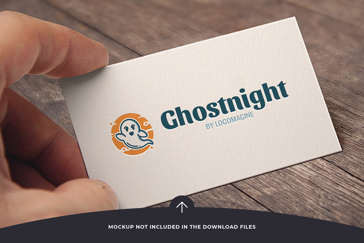 Ghost Night Logo Template, a Branding & Logo Template by LOGOMAGINE (Photo 2 of 16)