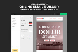 Simple - Responsive Email Template