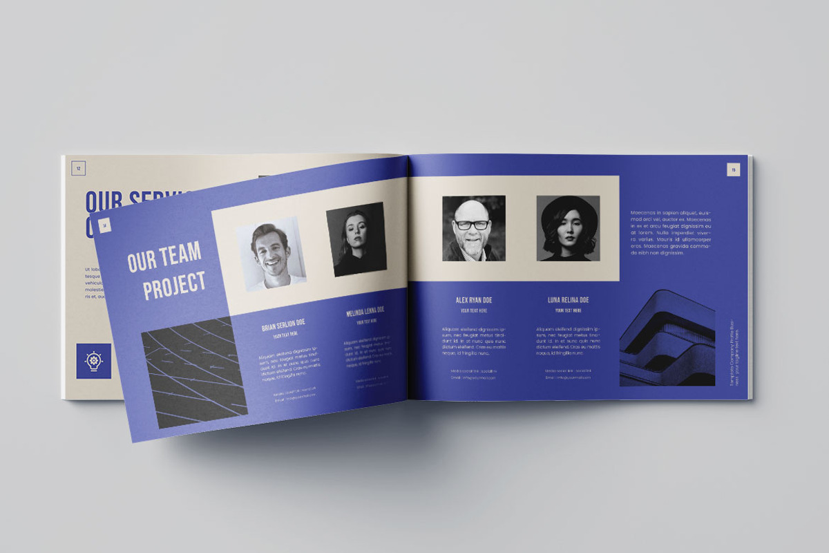 Business Company Profile Vol.55, a Brochure Template by Bewalrus Studio (Photo 9 of 13)