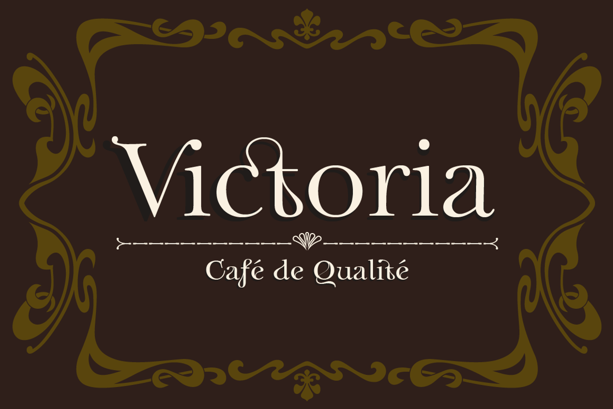 Anges - stylistic Art Nouveau font, a Serif Font by TypeFaith Fonts (Photo 7 of 13)