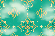 49 PNG Moroccan Ramadan Tile Pattern, a Background Graphic by adenpinkstore (Thumbnail 2 of 17)