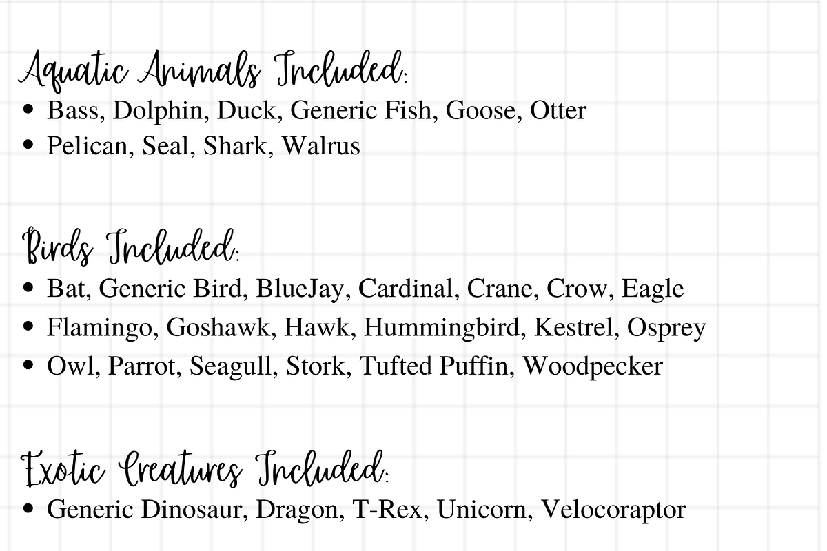 Animal etc Images Super Bundle SVG.., an Object Graphic by ZobaDepot (Photo 2 of 6)