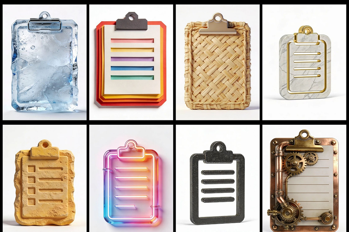 Icon Style Hub Prompt Pack, an Icon by Selenique Studio (Photo 7 of 9)