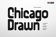 CS Chicago Drawn, a Sans Serif Font by Craft Supply Co. (Thumbnail 1 of 8)