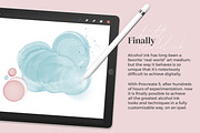 Amazing Alcohol Ink for Procreate, a Brush Add-On by AJ Brushes (Thumbnail 3 of 17)