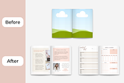 Magazine Book Mockups A5 Size, a Books & Magazine Mockup by NoemieDesigns (Thumbnail 3 of 4)