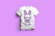 Cute Rabbit Holding Coffe Cup, an Animal Illustration by Artstorystudio (Thumbnail 3 of 3)