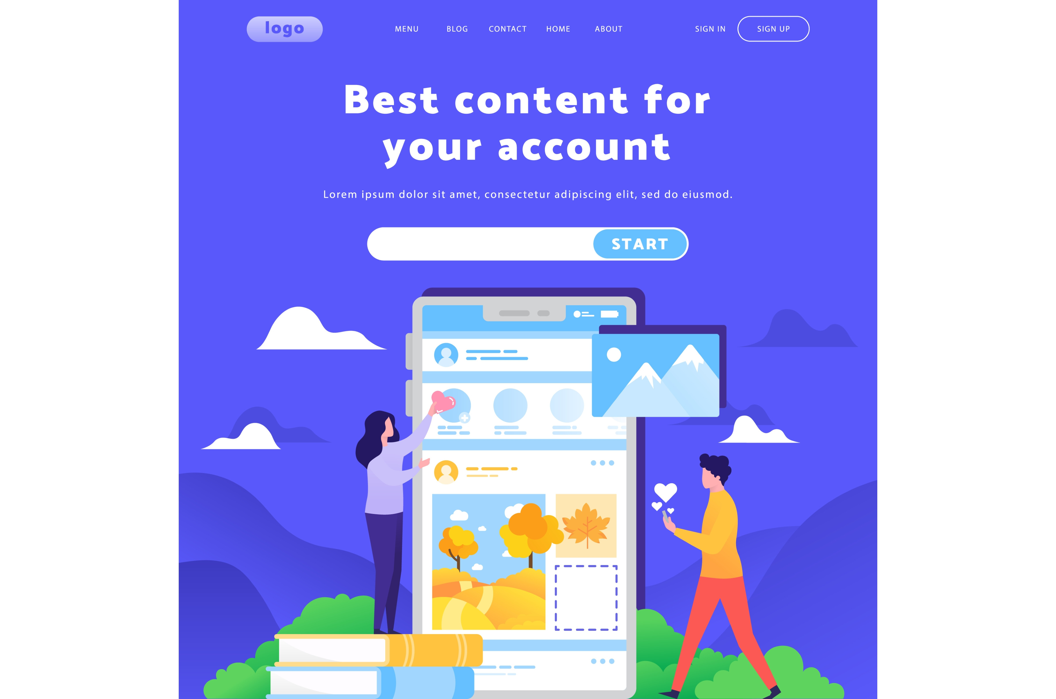 Vector web site design template, a Technology Illustration by Sky Pics ...