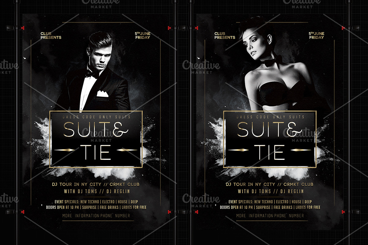Suit and Tie, a Flyer Template by Basez Flyers (Photo 1 of 4)