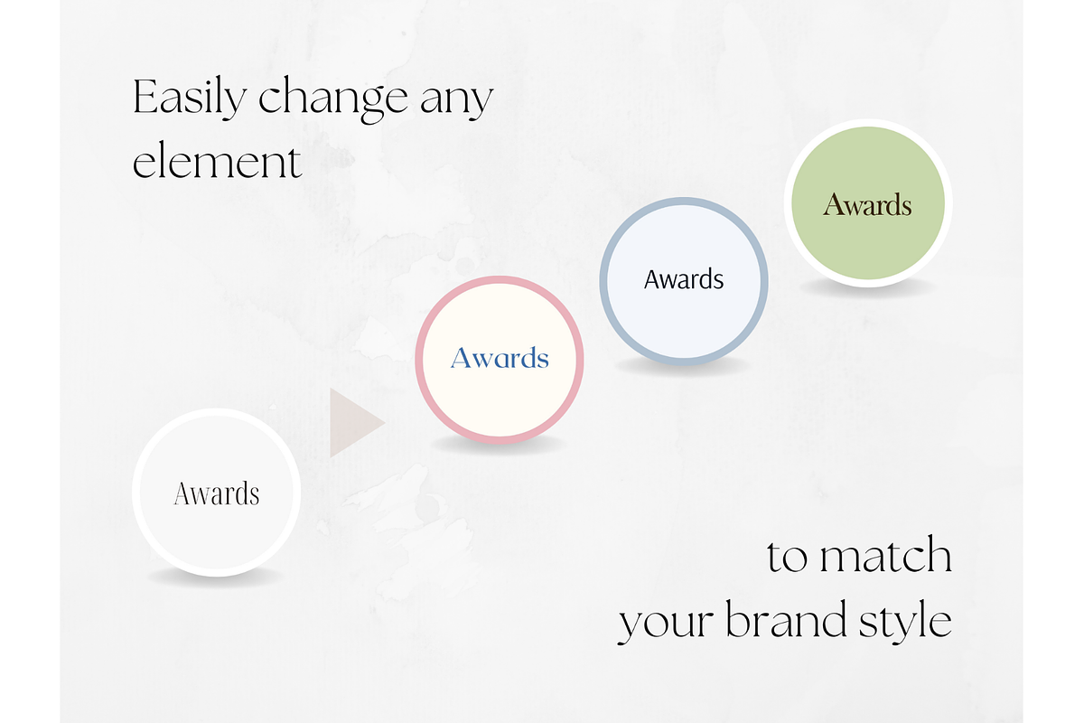 100 Beige MakeUp Story Highlights, a Social Media Template by PatternLab. (Photo 5 of 9)