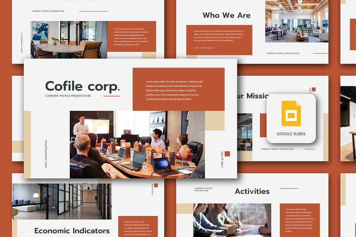 COFILE - Company Profile, a Presentation Template by Dankudraw (Photo 1 of 6)