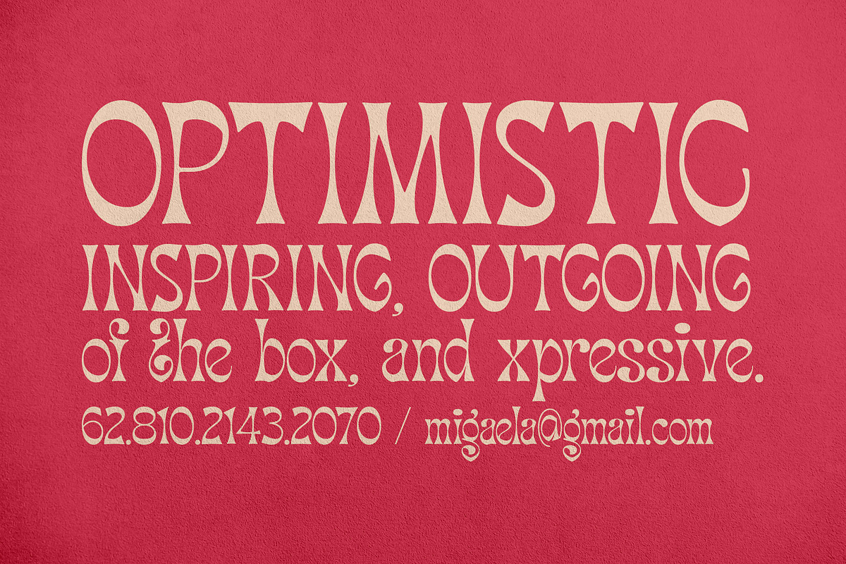 Migaela, a Font by nurrontype (Photo 10 of 15)