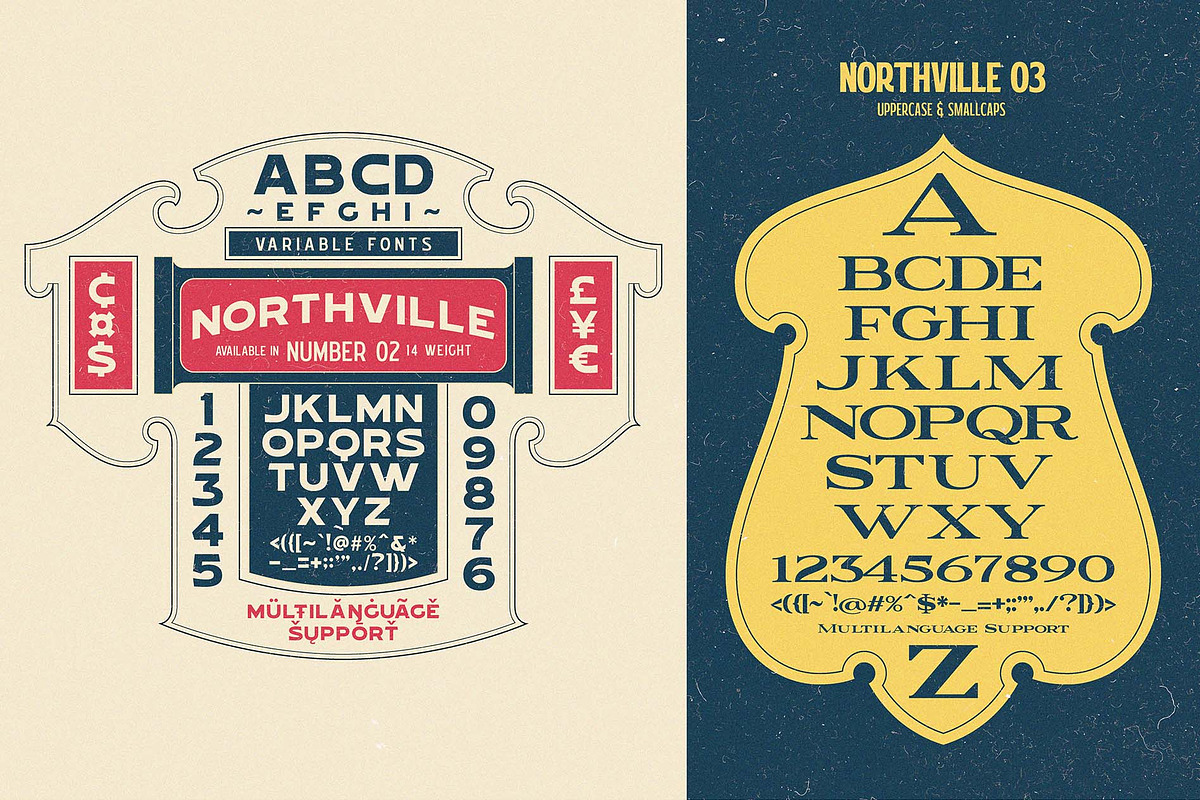 Northville Vintage Font Collections preview 5