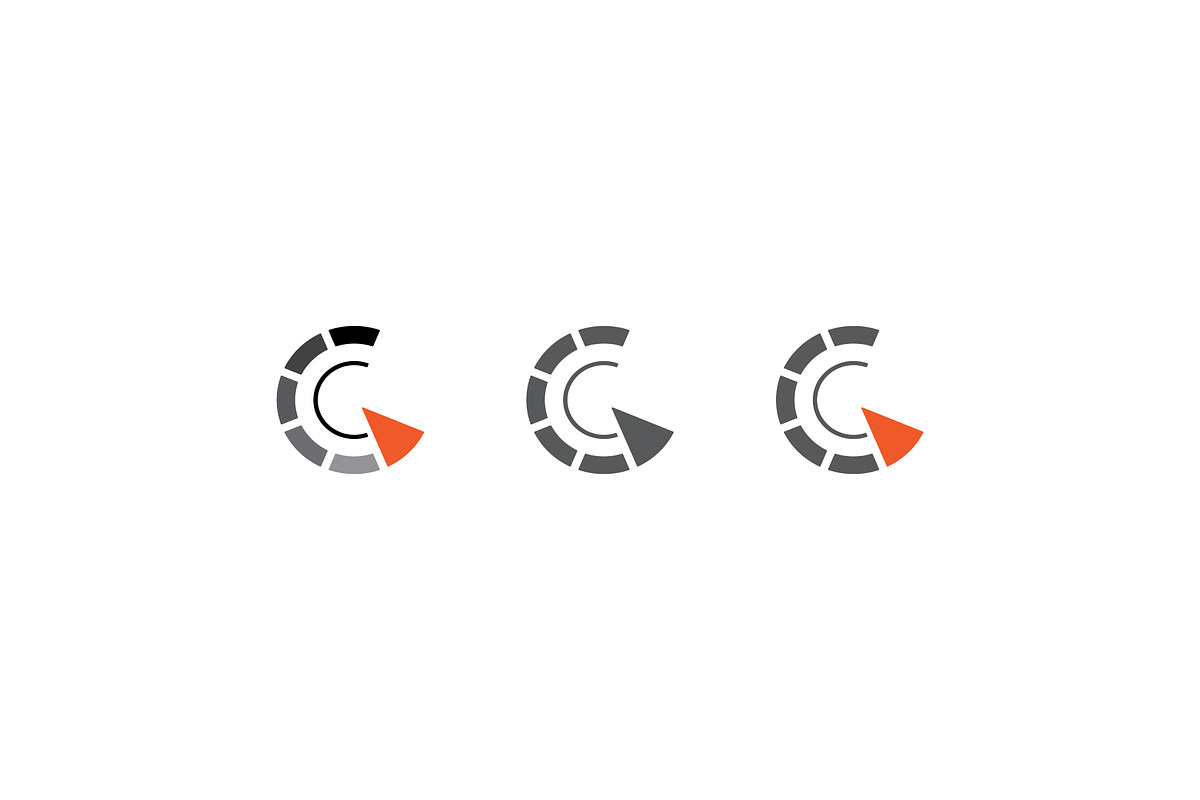 Letter C speed, a Branding & Logo Template by gagego (Photo 3 of 3)