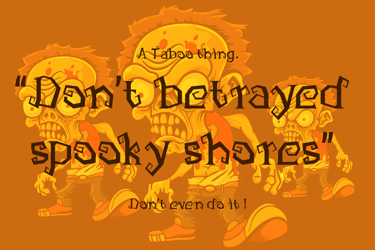 Pumpkind Spooky Halloween Font, a Symbol Font by Vadovastd (Photo 6 of 8)