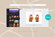 Golden Autumn | Map & Card Creator, a Decorative Illustration by Olia (Thumbnail 11 of 18)