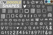 250 Scribble Doodle Shapes Atelier, an Object Illustration by Katrinelly (Thumbnail 10 of 12)