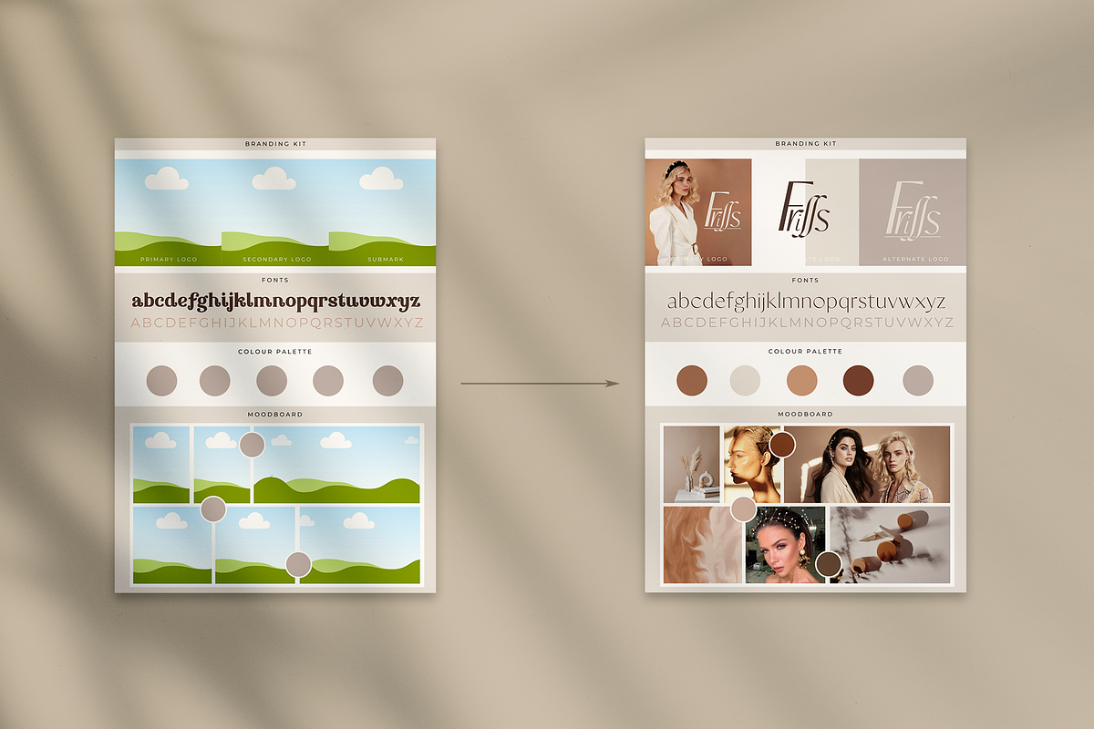 Minimal Branding Guidelines Template, a Branding & Logo Template by MorandiDesigns (Photo 3 of 3)