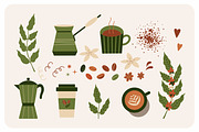 Coffee vector illustration, a Graphic by Oxi An illustrator (Thumbnail 2 of 8)