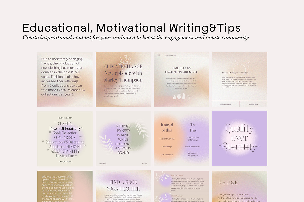 Kukka - Boost Creator for Coaches, a Social Media Template by Sparrow & Snow (Photo 14 of 23)