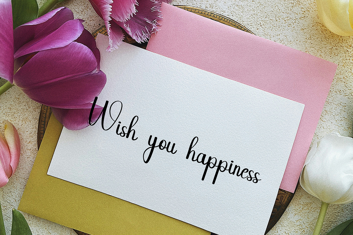 Birthday, a Handwritten Font by InermediaSTUDIO (Photo 8 of 8)