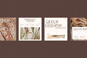 de Cher / Social Media Pack CANVA PS, a Social Media Template by Eviory (Thumbnail 6 of 14)