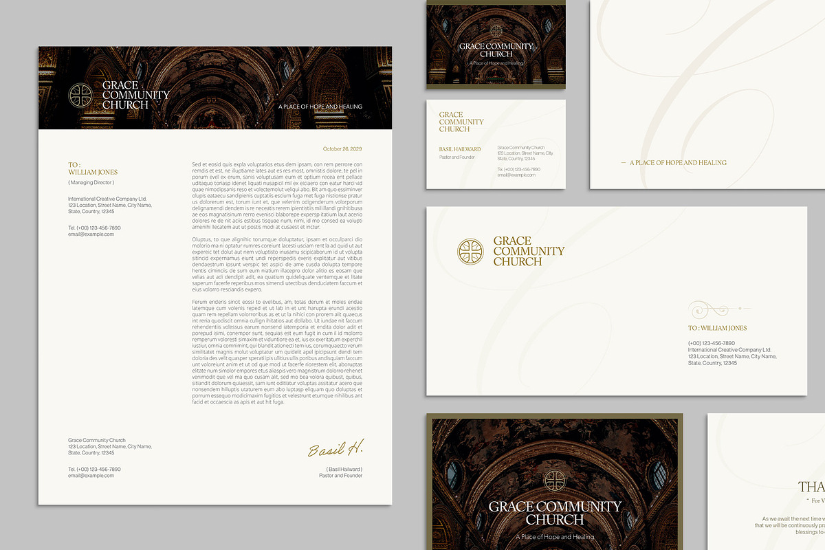 Church Stationery Branding Template, a Stationery Template by BrandPacks (Photo 5 of 5)