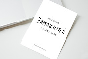 6 minimalistic mockups + bonus card!, a Device Mockup by Marie Smth (Thumbnail 1 of 6)