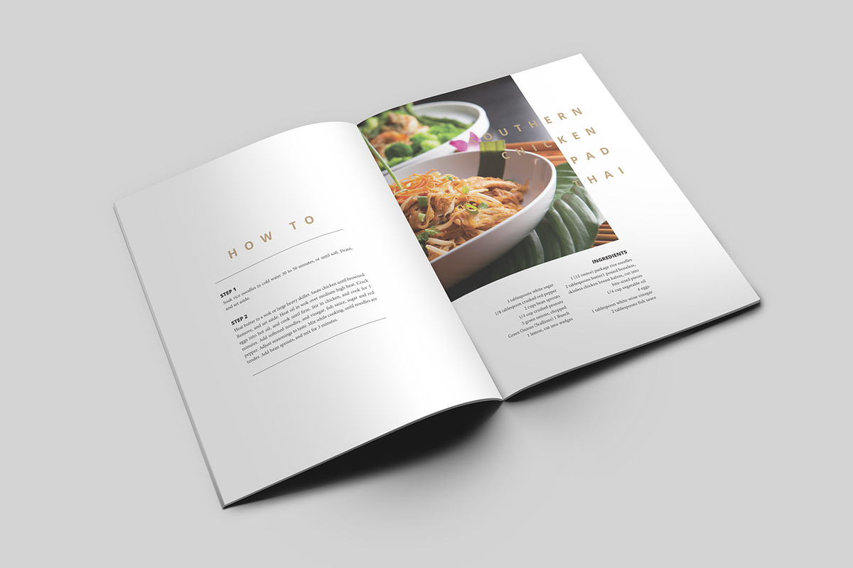 MoDish - A Modern Cookbook Template, a Brochure Template by Prixel Creative (Photo 7 of 18)