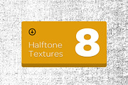 8 Halftone Textures, a Texture Graphic by Riccardo Anelli (Thumbnail 1 of 3)