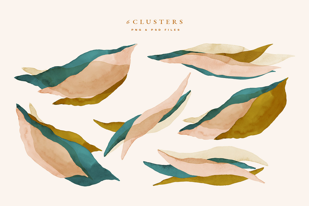 Hand-Painted Abstract Watercolor, a Texture Graphic by Basia Stryjecka (Photo 18 of 28)