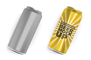 Beer Can Mockup, a Product Mockup by mockupbuys (Thumbnail 8 of 9)