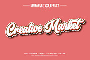 It's done 3D editable text effect, a Layer Style Add-On by nicemorning (Thumbnail 3 of 3)