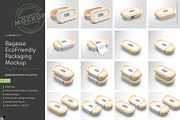 Bagasse EcoFriendly Packaging Mockup, a Packaging Mockup by INCDesign (Thumbnail 7 of 7)