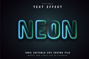 40 Neon text effect editable, a Plug-in Add-On by Aglonemadesign (Thumbnail 12 of 20)