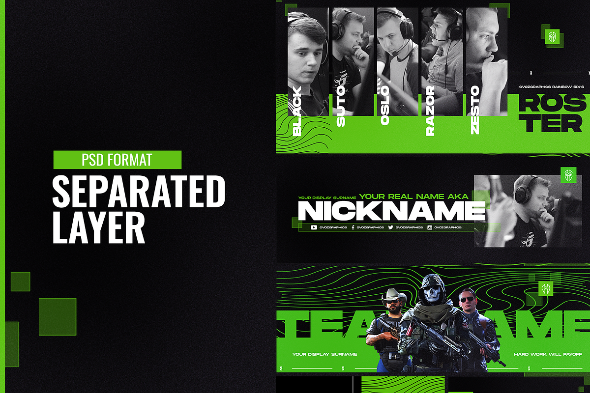 E - Sports Social Media Template, a Social Media Template by Creathift (Photo 5 of 7)
