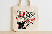 Be Your Own Kind of Beautiful Pinup, a Seasonal Illustration by CraftArtStudio (Thumbnail 2 of 4)
