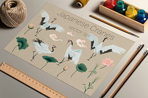 Japanese Cranes