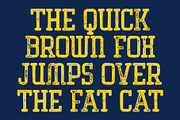 CS Akrone Stamp, a Slab Serif Font by Craft Supply Co. (Thumbnail 5 of 8)