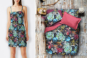 Floral Pattern Design, a Wallpaper Graphic by Gullenda (Thumbnail 4 of 6)