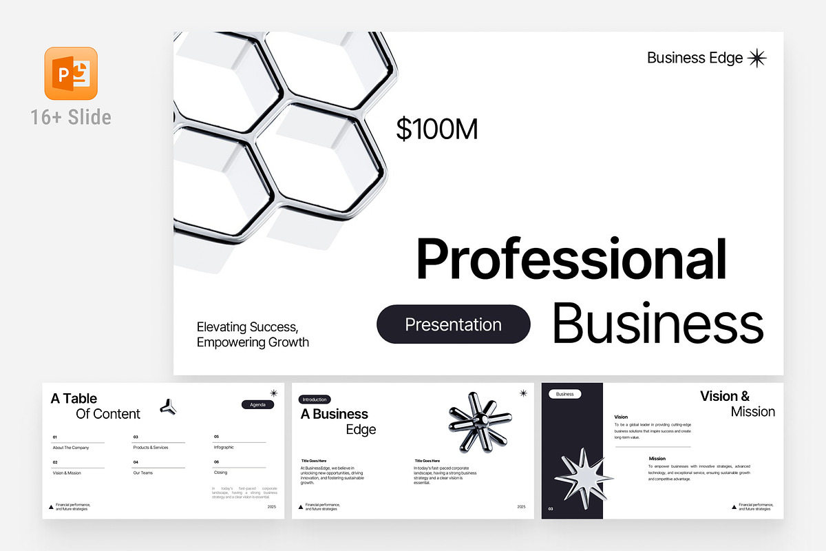 Modern Business Presentation, a Presentation Template by Eklip Studio (Photo 1 of 6)