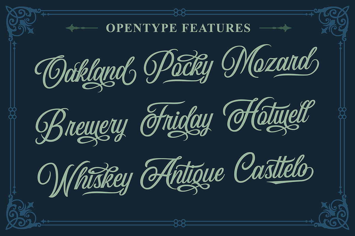 Wildcats Typeface preview 3