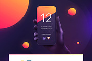 Unicolor & B/W Hands BUNDLE iPhone, an iPhone Mockup by Pierre Borodin (Thumbnail 9 of 10)