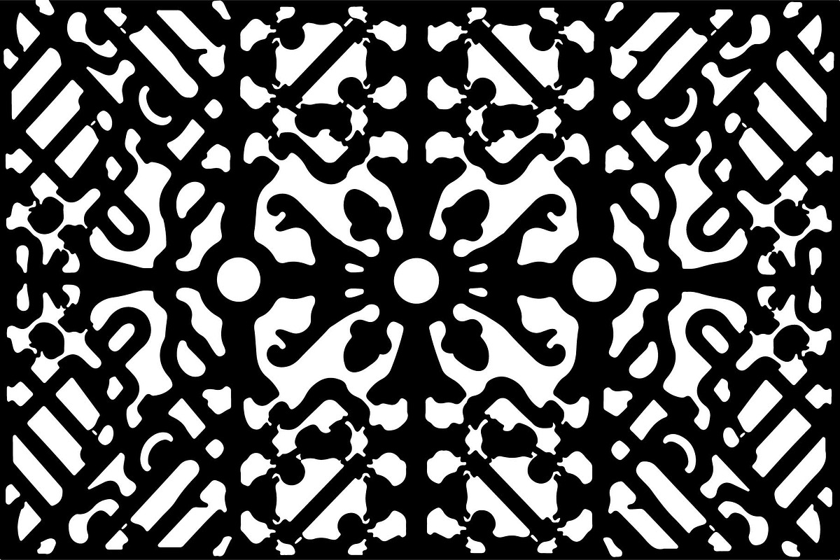 Laser Cut Ornamental Panels, an Object Graphic by jahid234 (Photo 3 of 13)