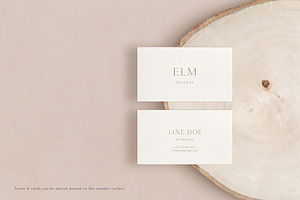 Elm - Business Card Mockup Kit