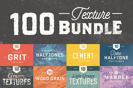 100 Texture Bundle, a Texture Graphic by GhostlyPixels