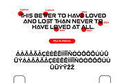 Astromax - A Futuristic Typeface, a Sans Serif Font by Meizzaluna Design (Thumbnail 7 of 10)