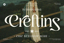 Creftins – Chic Stylistic Serif Font