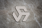 3D Wall logo mockup, a Product Mockup by nikstudio (Thumbnail 2 of 5)