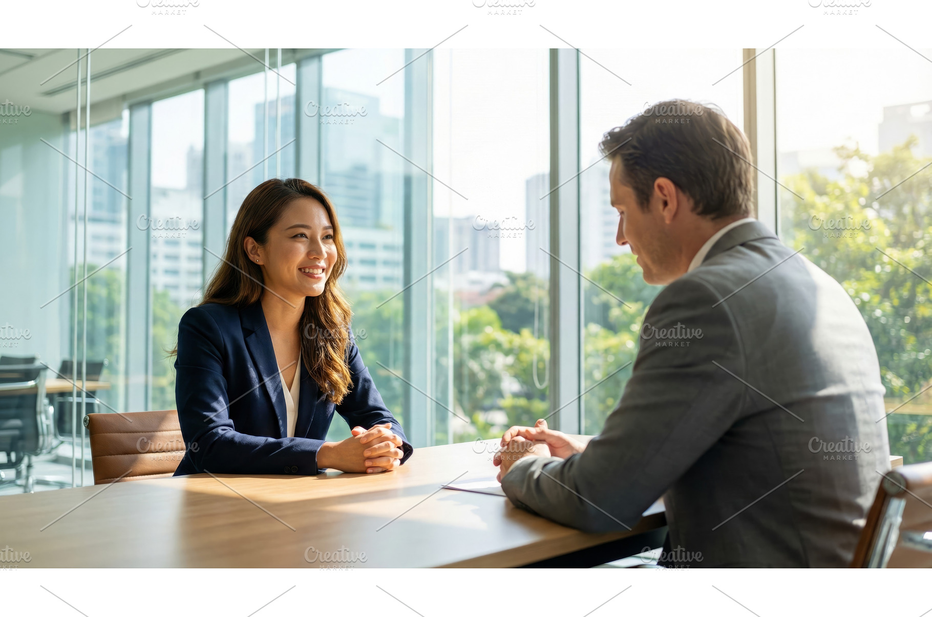 Office Encounter, a Business Photo by CREATIVEDEF